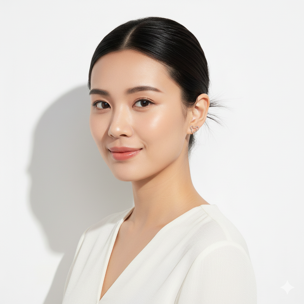 Bear Head Cute Earring