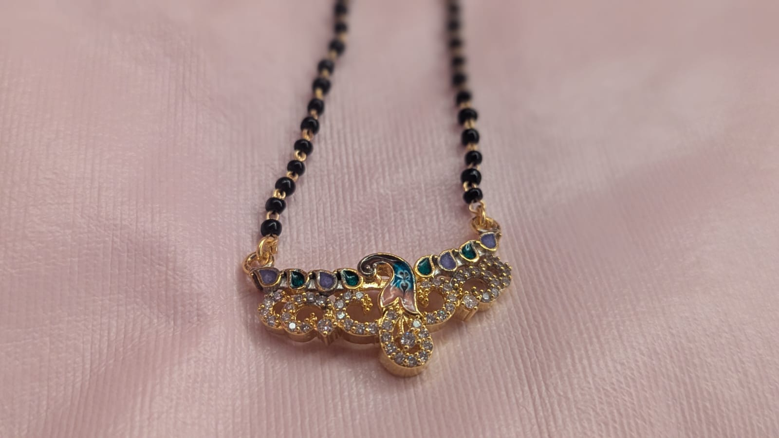 Elegant Peacock Mangalsutra