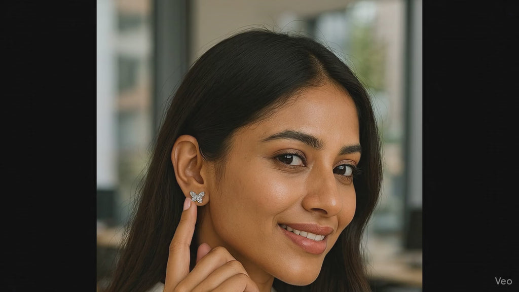 Butterfly Stud Earrings