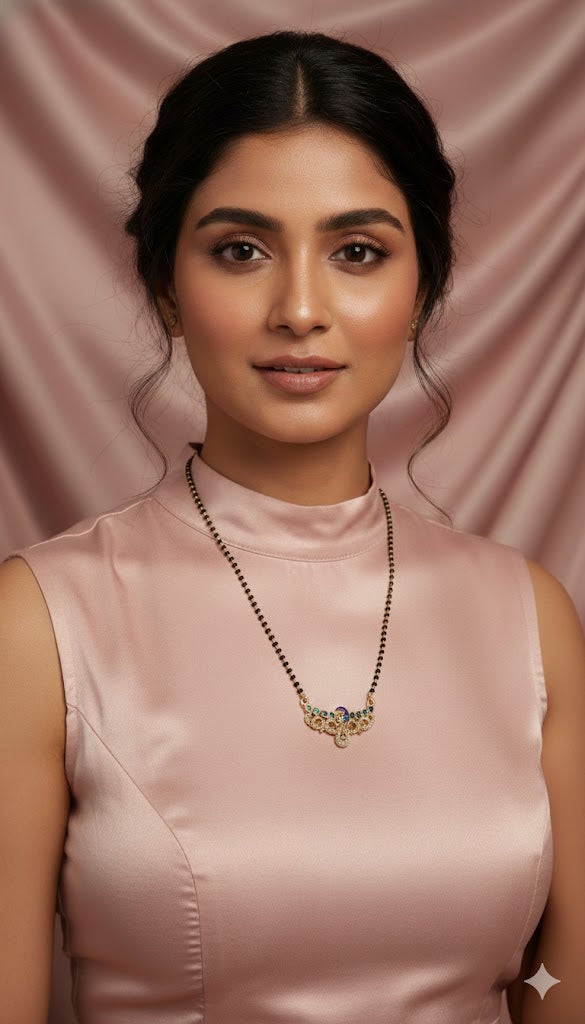 Elegant Peacock Mangalsutra